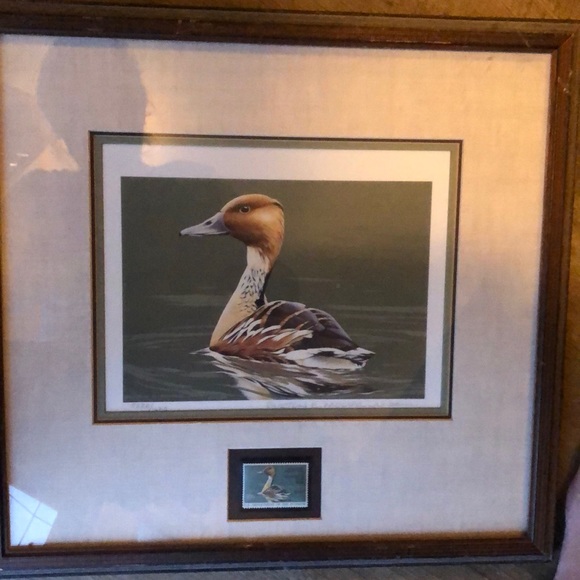 Burton E Moore Jr Other - Vintage 1986 Burton E Moore Jr Framed Print